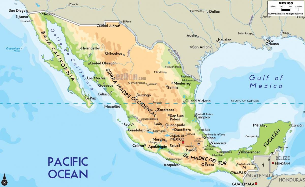 die Mexikanische Karte
