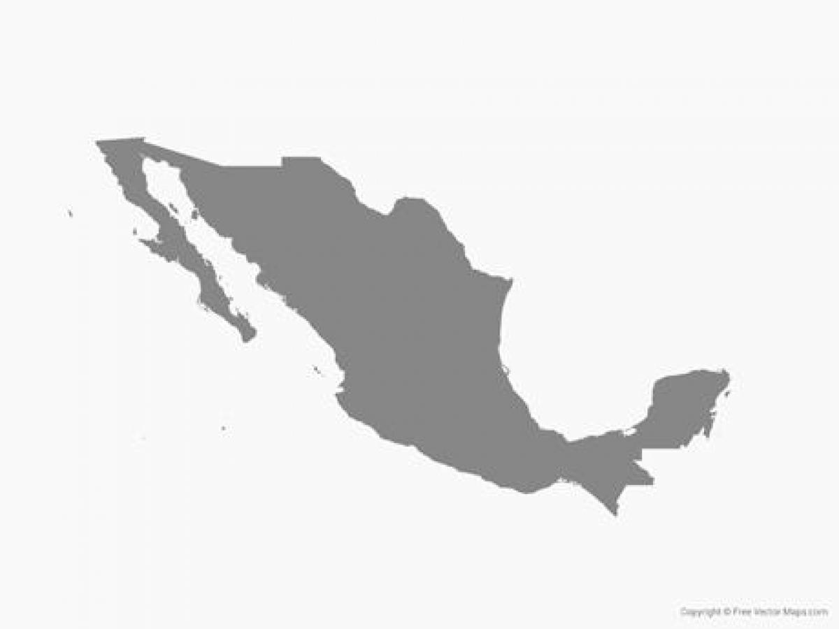 Mexiko Vektor-Karte