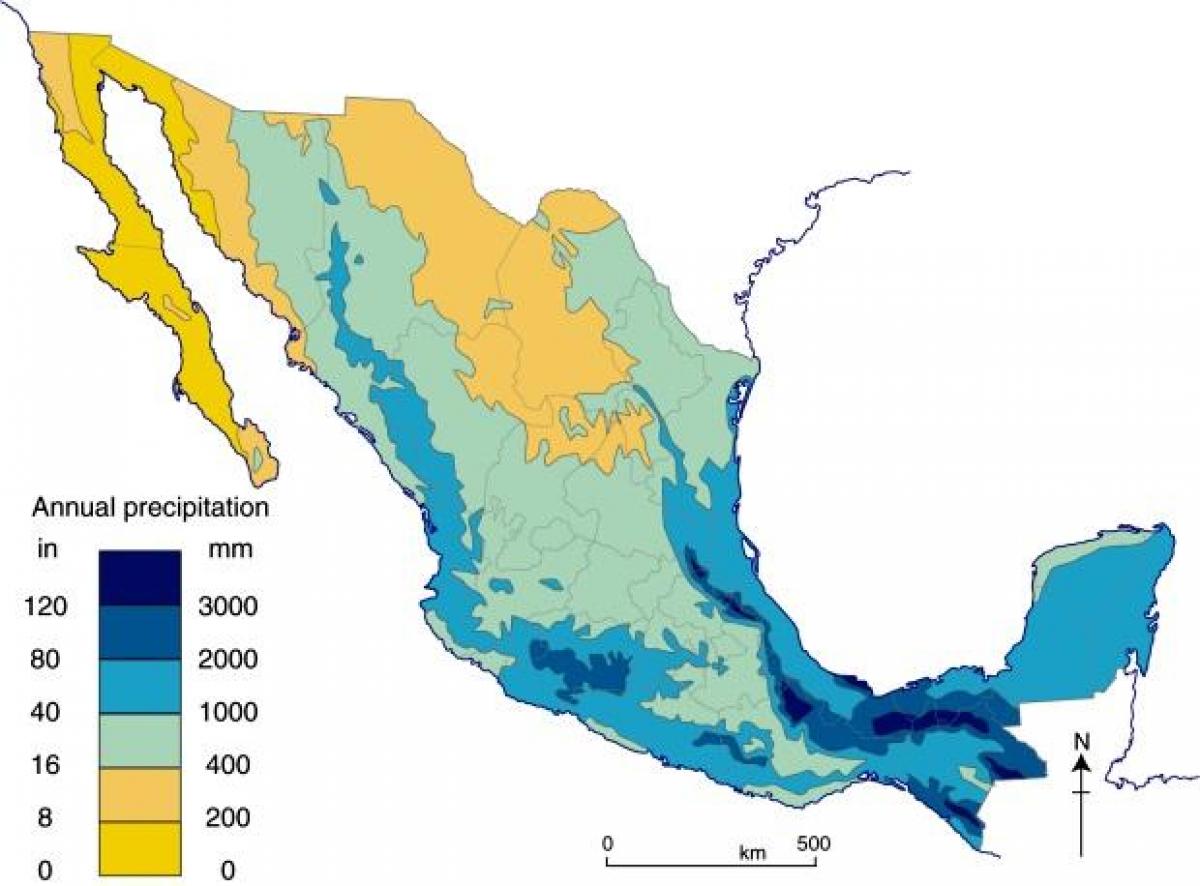 Особенности внутренних вод мексики