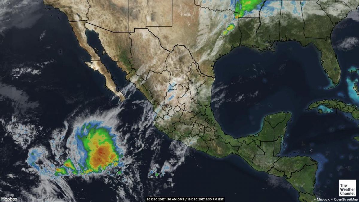 Wetter-radar Karte Mexiko