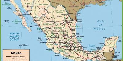 Mexiko-map
