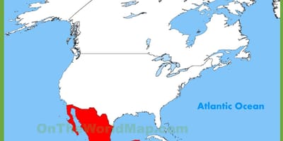 Mexico Lageplan