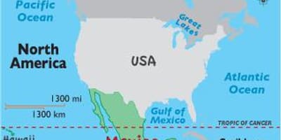 Mexiko in der Welt anzeigen